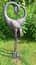 Love Cranes Large Bronzed Garden Ornaments