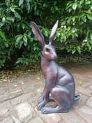 Large Sitting Hare Garden Ornament
