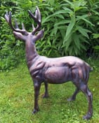 Standing Stag Garden Ornament