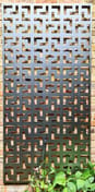 Mosaic Steel Decorative Garden Wall Art