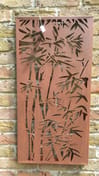 Bamboo Steel Decorative Garden Screen Original
