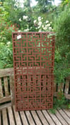 Mosaic Steel Decorative Garden Wall Art