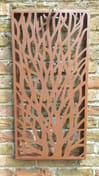 Wild Branches Steel Decorative Garden Screen - Original Photo
