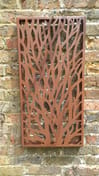 Wild Branches Steel Decorative Garden Wall Art