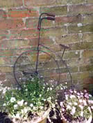 Penny Farthing Vintage Bicycle Decorative Garden Wall Art
