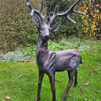 Large stag garden sculpture