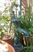 Water Pump Cast Iron Garden Ornament - Original View