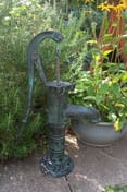 Water Pump Cast Iron Garden Statue