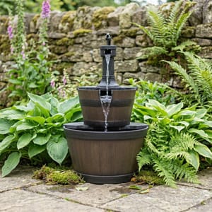 Aged Bowls Water Feature by Kelkay