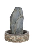 Snowdonia Monolith Water Feature - Cement Cascade Front View
