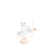 Whippet Garden Statue Dimensions Diagram