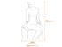 Eve Naked Garden Statue Dimensions Diagram