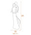 Large Infinite Love Garden Statue Dimensions Diagram