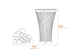 Cook King Flame 45cm Fire Basket Dimensions Diagram