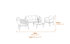 Norfolk Collection Modesto Lounge Set Dimensions Diagram