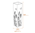 Eastern Connections Wild Meadow Steel Garden Column 90cm Dimensions Diagram