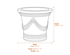 Vienna Twine Stone Garden Vase Dimensions Diagram