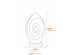 Vortex Stone Fountain Dimensions Diagram