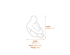 Henry Modern Garden Art Statue Dimensions Diagram