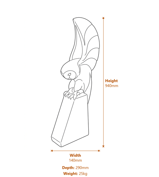 Twin Potted Welcoming Christmas Trees 4ft Dimensions Diagram