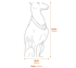 Egyptian Tomb Dog Dimensions Diagram