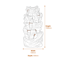 Highland Self Contained Water Feature Dimensions Diagram