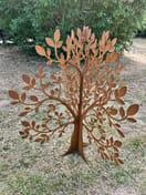 Eastern Connections Freestanding Steel Olive Tree Garden Ornament detail 2
