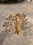Eastern Connections Freestanding Steel Olive Tree Garden Ornament detail 3