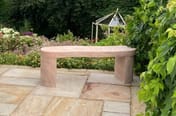 Tenbury Curved Rainbow Sandstone Garden Bench