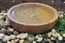 Sandstone Babbling Bowl Water Feature Large