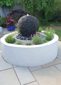 Slate Sphere Water Feature