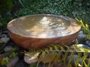 Sandstone Babbling Bowl Water Feature Small