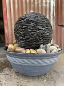 60cm Bronzed Garden Water Feature Bowl
