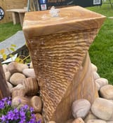 Chubby Twisted Column Water Feature