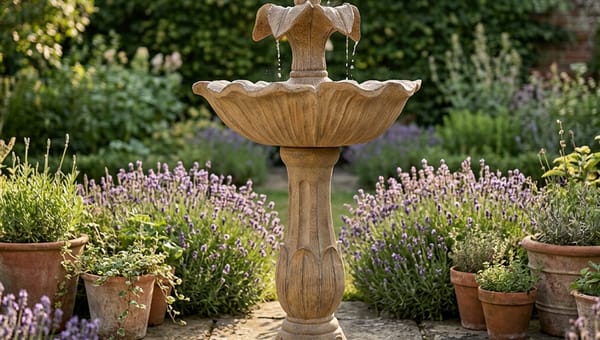 Spring Garden Makeover: Ornaments, Features & Fresh Planting Ideas