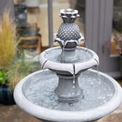 Traditional Solar 3 Tier Water Feature