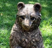 Bear Garden Statue in Bronze
