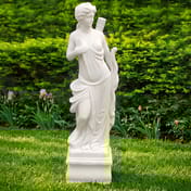 Diana the Hunter Garden Statue Extra Large in Garden Setting