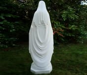 Mary Garden Statue in White