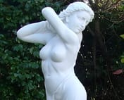 Small Virginia Garden Statue in White