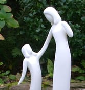 Circle of Love Garden Statue