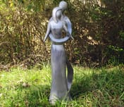 Infinite Love Garden Statue in Pewter - Original