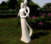 Large Infinite Love Garden Statue - Original