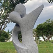 Romance Garden Ornament in Granite