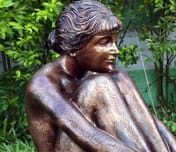 Sophia Bronze Garden Ornament