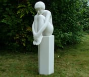 Sophia on Column Garden Statue Original