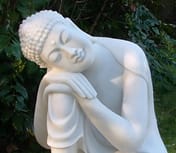 Sleeping Deity Garden Ornament