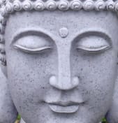 Buddha Head Stone Garden Planter Granite