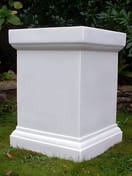 Victorian Plinth in White