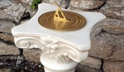 Column Stone Garden Sundial